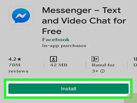 Gỡ và cài đặt lại ứng dụng Messenger