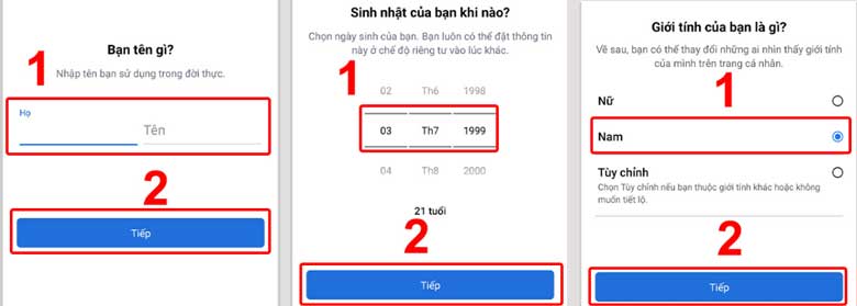 cách tạo acc phụ facebook không cần số điện thoại