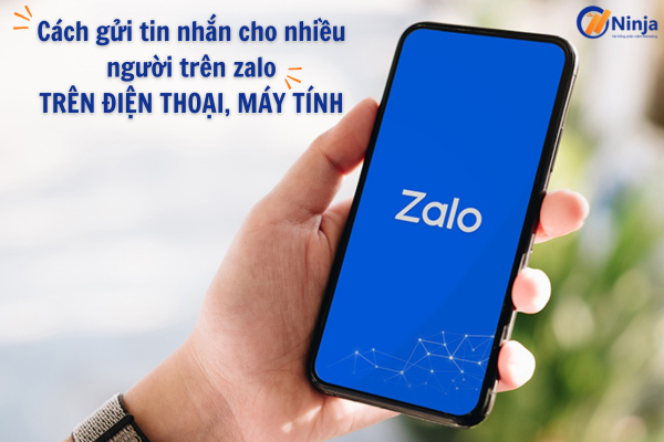 cách gửi tin nhắn cho nhiều người trên zalo